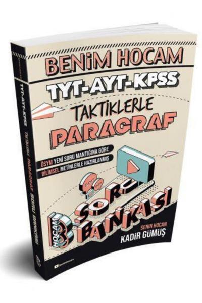 Benim Hocam Yayınları Tyt Ayt Kpss Taktiklerle Paragraf Soru Bankası