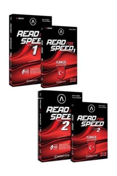 Akın Dil & Yargı Yayınları Read For Speed 1-2 Set